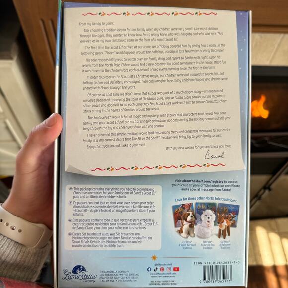 The Elf on the Shelf Plus Book Girl Elf NEW - Picture 3 of 3